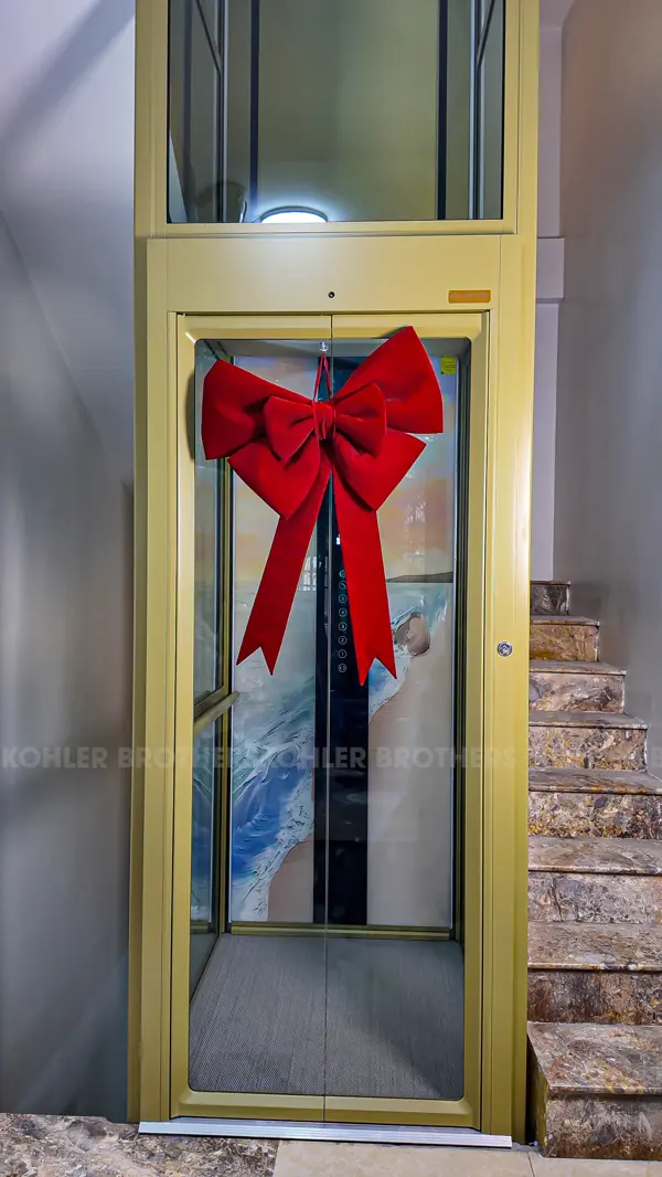 Thang máy gia đình anh Thủy