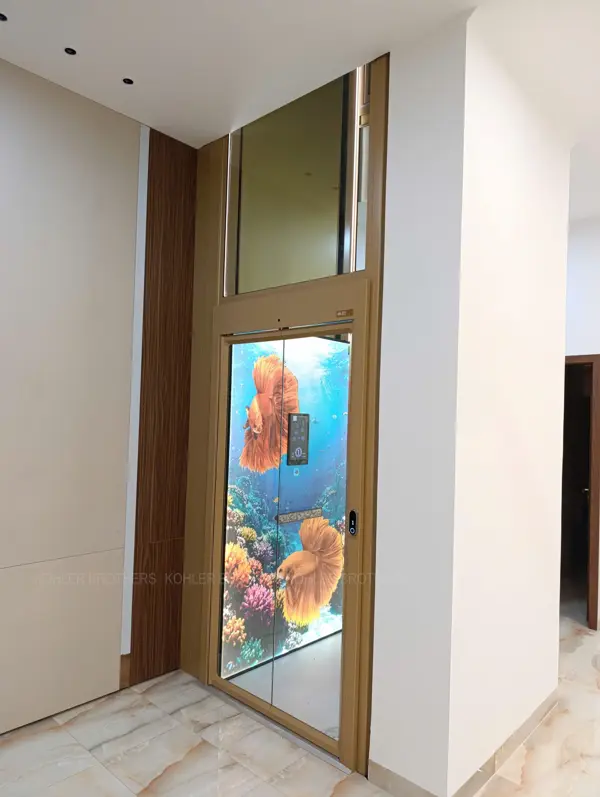 Thang máy gia đình anh Điệp